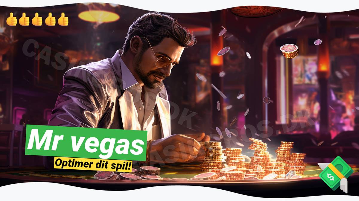 Mr Vegas 2024: 🎲 Eksklusiv bonus - 100% op til 1000 Kr. 💸