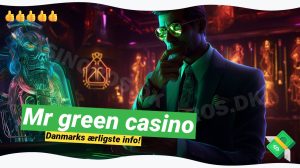 Mr Green Casino: 🍀 Få 50 free spins uden omsætning